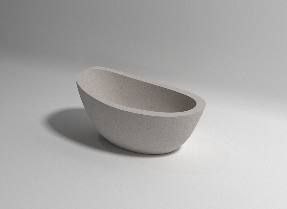 Pietra Bianca Autumn Freestanding Bath