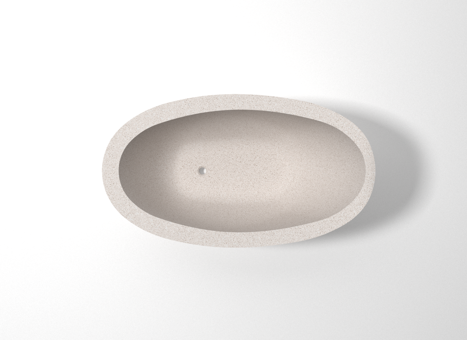 Pietra Bianca Autumn Freestanding Bath