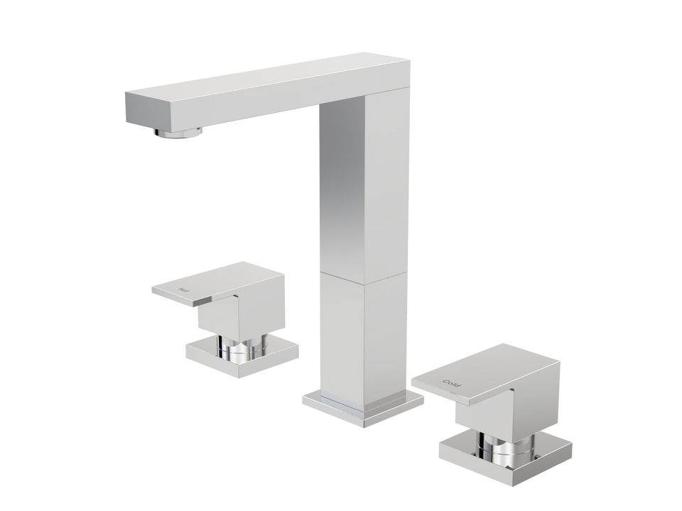 PAR Taps Burj Basin Set Swivel - Chrome (B20.011.1.01)