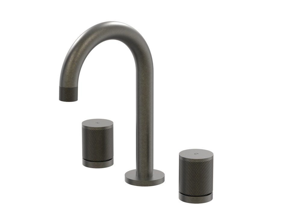 PAR Taps IDK Basin Set Swivel - Volcanic Grey (B38.011.2.54)