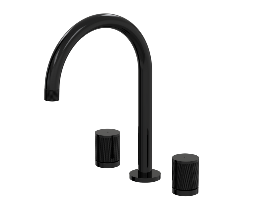 PAR Taps IDK Sink Set Hob Swivel - Midnight Black (B38.051.2.32)