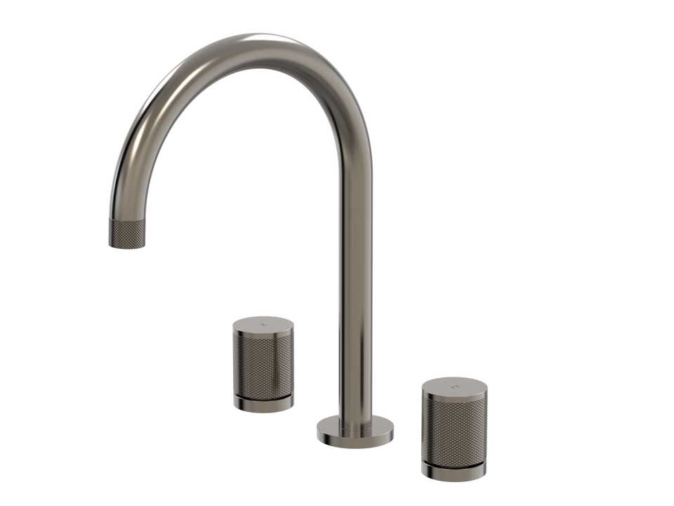 PAR Taps IDK Spa Set Swivel - Brushed Gunmetal (B38.061.2.24)