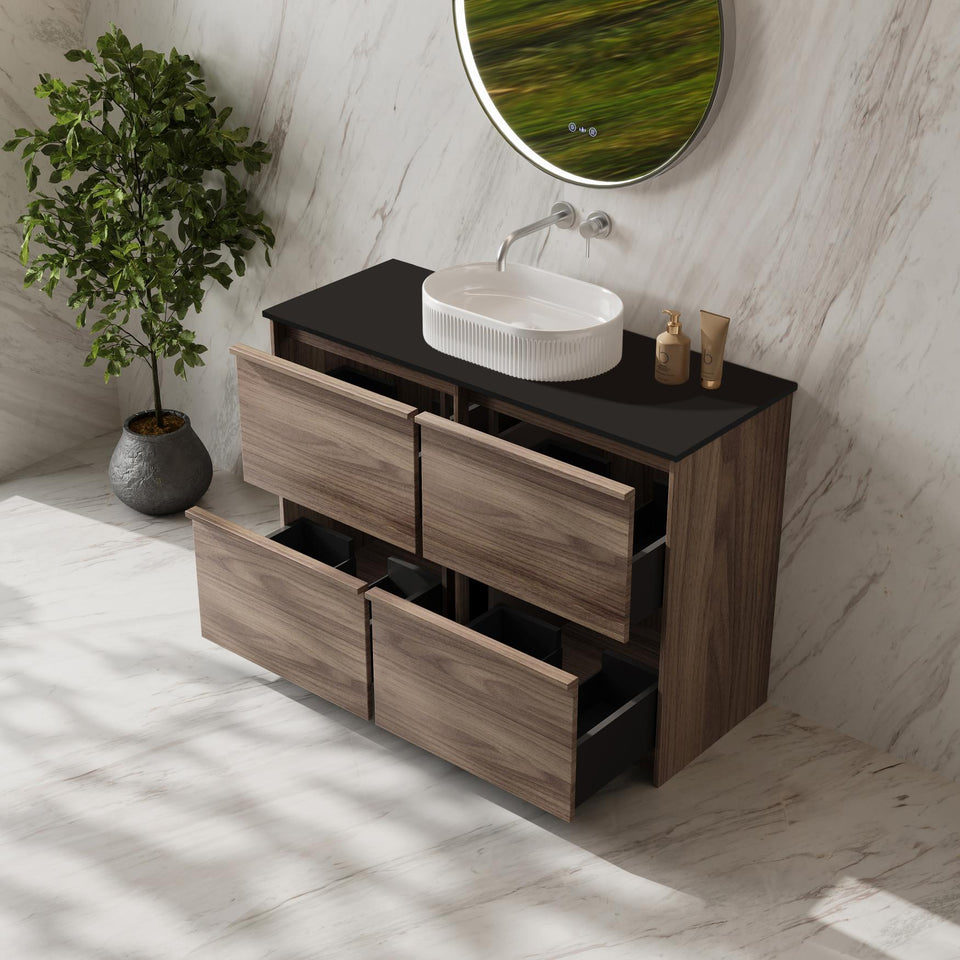 Bella 1200mm Freestanding Cabinet Notaio Walnut - BE-120F-BK_3