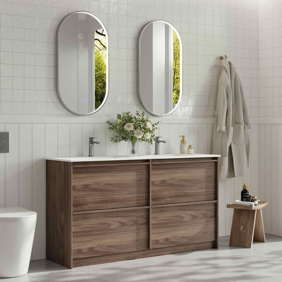 Bella 1500mm Freestanding Cabinet Notaio Walnut - BE-150F-NW_2_3e62f5a0-72bc-4c3e-aecc-e0da11e9ed55