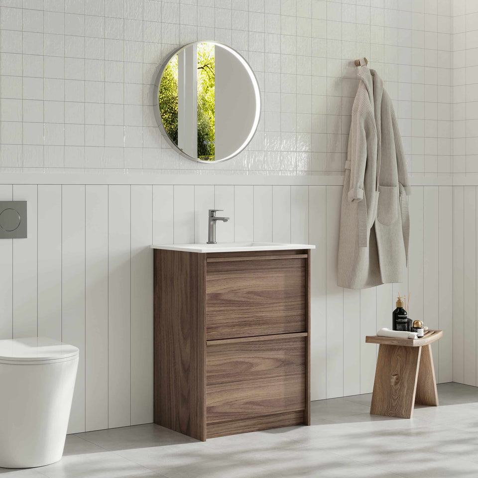 Bella 600mm Freestanding Cabinet Notaio Walnut - BE-60F-NW_2_ceb638d5-9a38-4eda-bf68-9a3bc447ab65