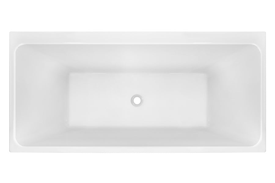 BI1700W | Bianco Back-to-Wall / Corner Freestanding Bath