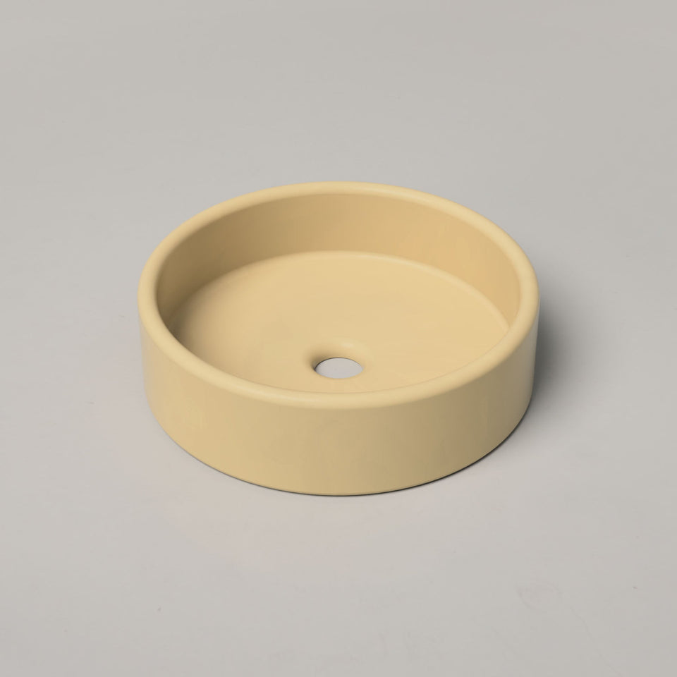 Nood Co Bowl Basin - Surface Mount - Custard (BL1-1-0-CU)