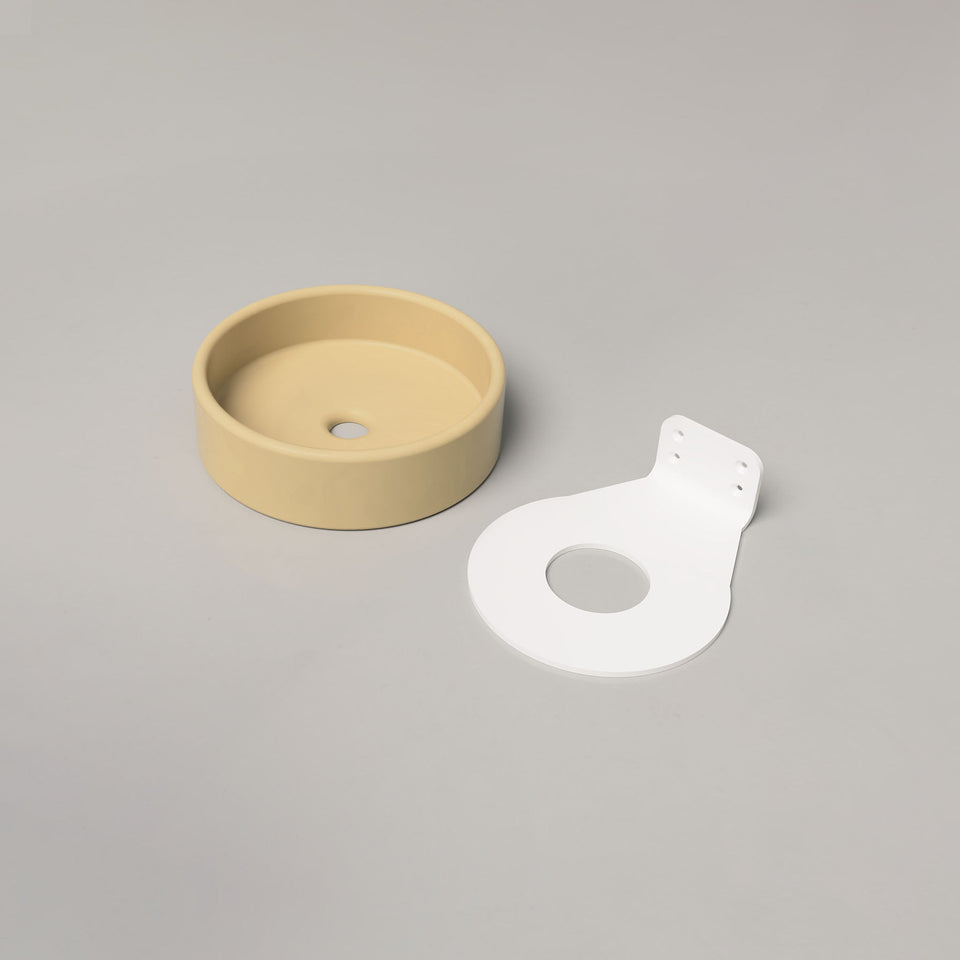 Nood Co Bowl Basin - Custard / Wall (BL1-2-0-CU)
