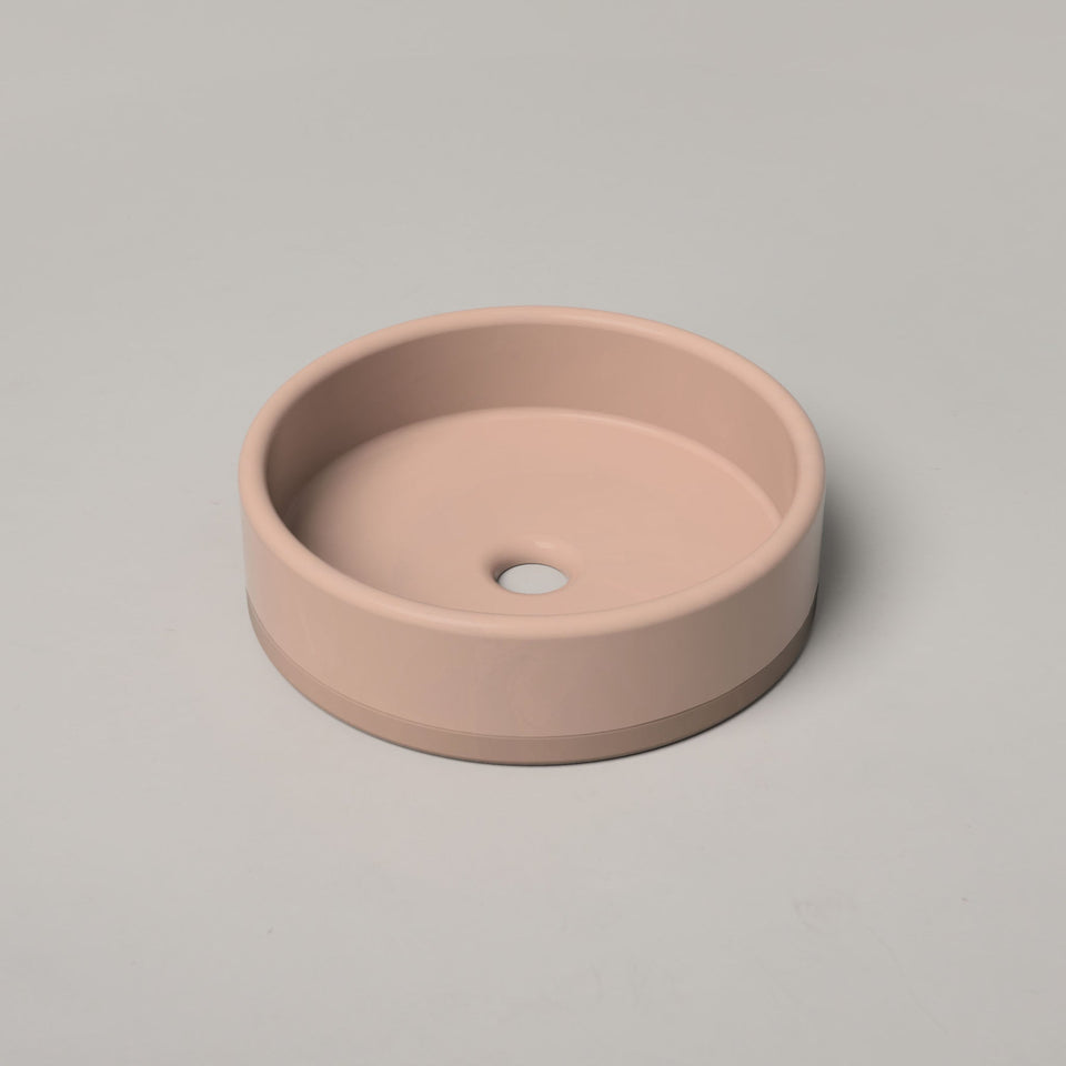Nood Co Bowl Basin Two Tone - Wall Hung