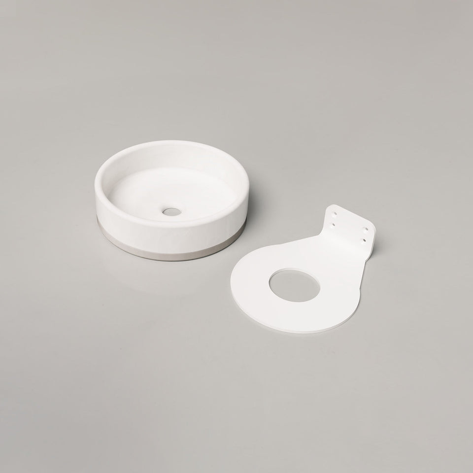 Nood Co Bowl Basin Two Tone - Ivory / Wall (BL2-2-0-IV)