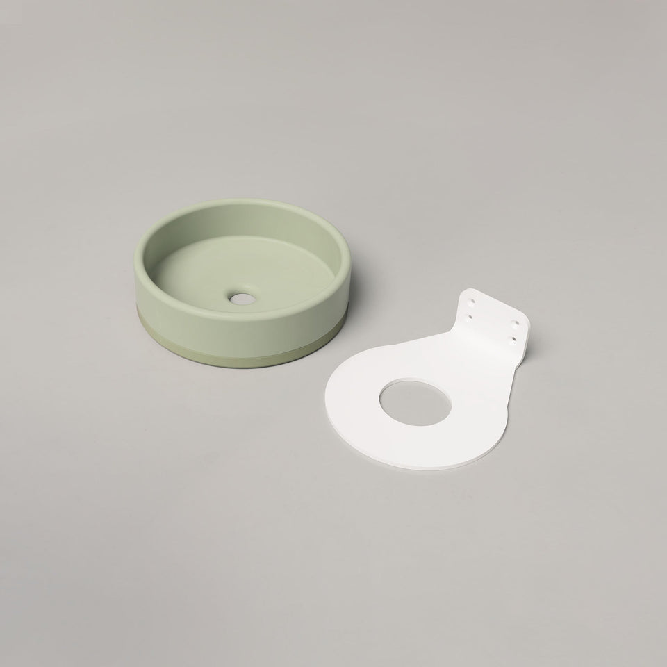 Nood Co Bowl Basin Two Tone - Mint / Wall (BL2-2-0-MI)