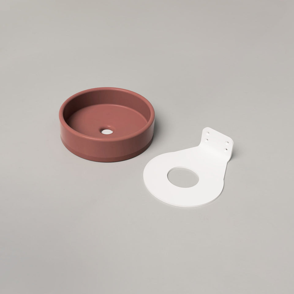 Nood Co Bowl Basin Two Tone - Musk / Wall (BL2-2-0-MU)