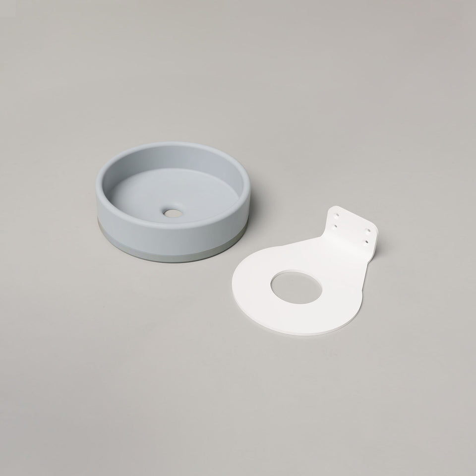 Nood Co Bowl Basin Two Tone - Powder Blue / Wall (BL2-2-0-PO)