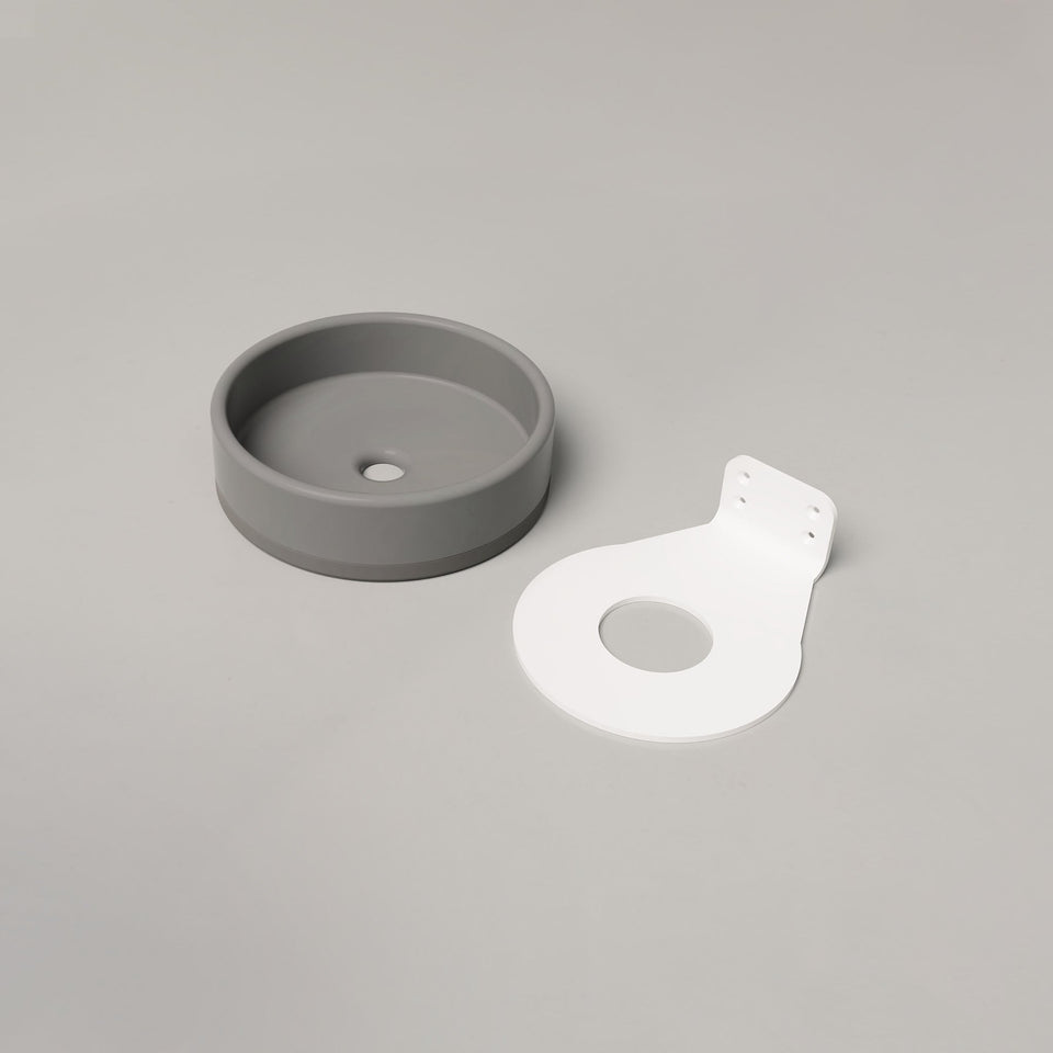 Nood Co Bowl Basin Two Tone - Sky Grey / Wall (BL2-2-0-SK)
