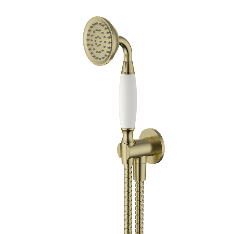 Modern National Bordeaux Hand Shower On Bracket - Brushed Bronze (BOR081BM)