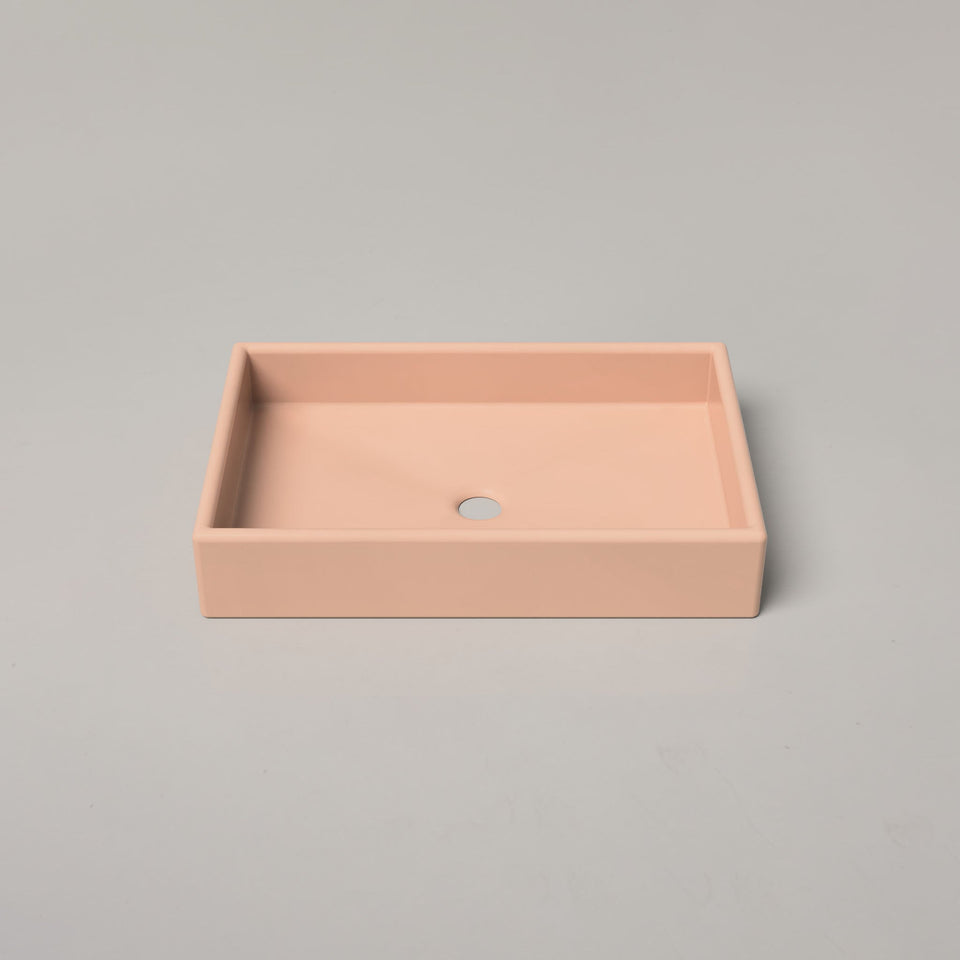 Nood Co Box Basin - Surface Mount - Pastel Peach (BX1-1-0-PA)