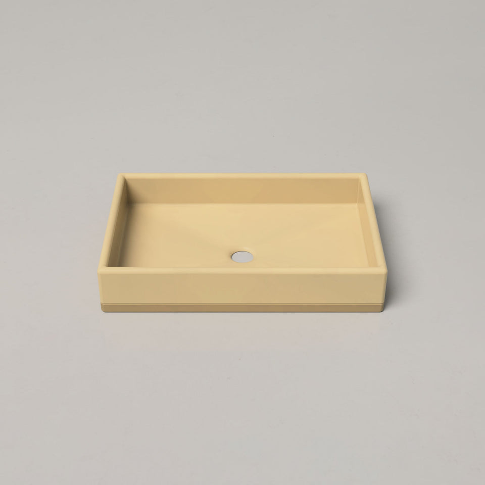 Nood Co Box Basin Two Tone - Wall Hung