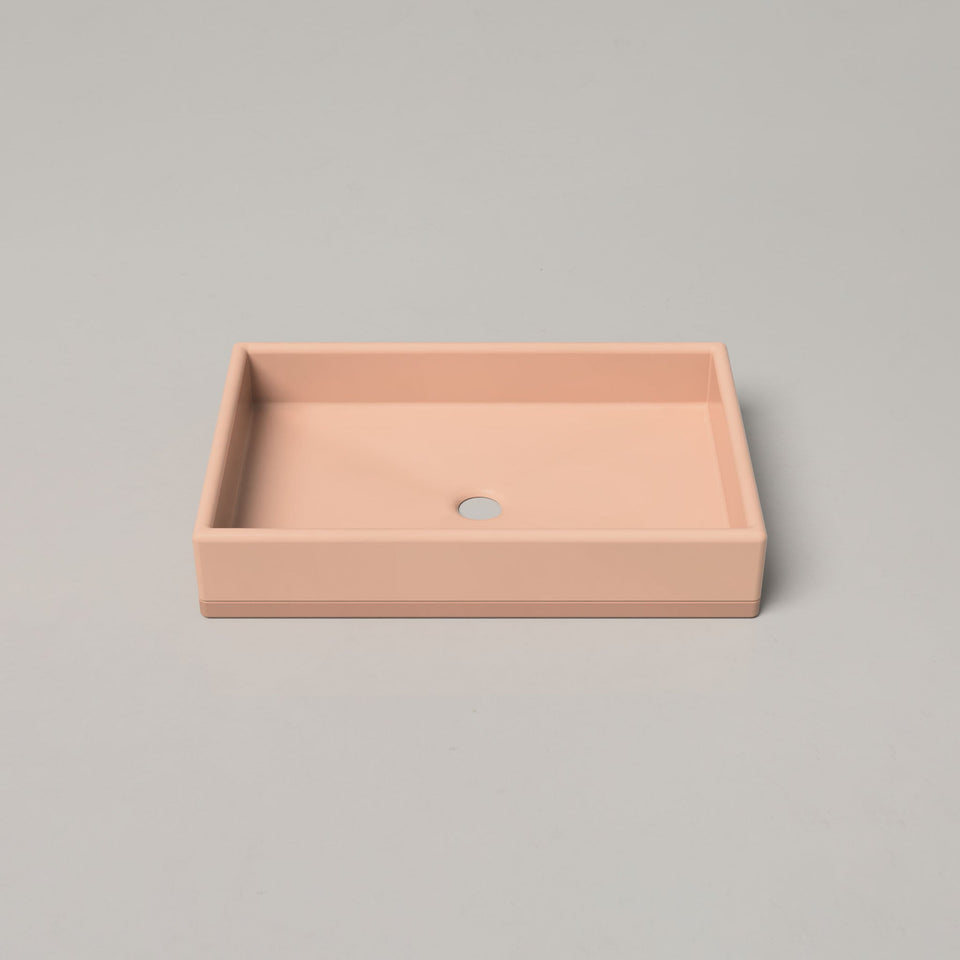 Nood Co Box Basin Two Tone - Pastel Peach / Surface (BX2-1-0-PA)