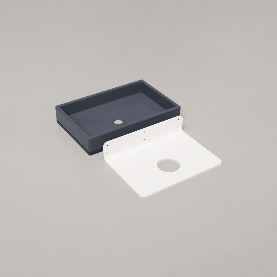 Nood Co Box Basin Two Tone - Wall Hung