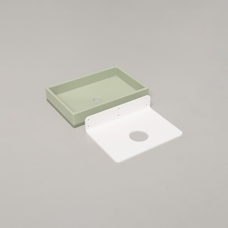 Nood Co Box Basin Two Tone - Mint / Wall (BX2-2-0-MI)