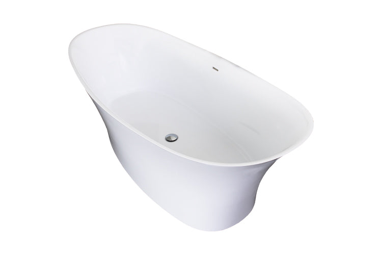 ADP Rise Bath 1700 (L) x 786 (W) x 579/635 (H) Matte White
