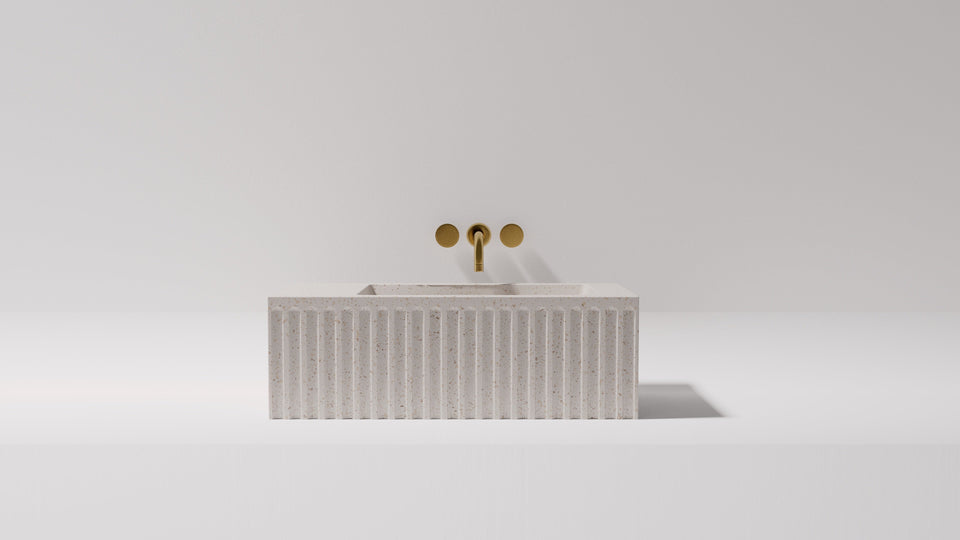 Pietra Bianca Briza Wall Hung Basin