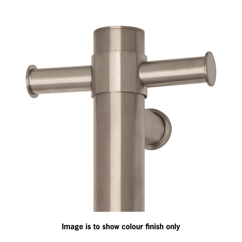 Thermogroup VTH900BN Brushed Nickel Vertical Heated Towel Rail (VTH900BN) 2