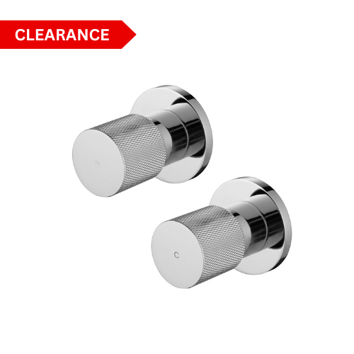 Modern National Cadence Wall Top Assemblies 1/4 Turn - Chrome (CAD017)