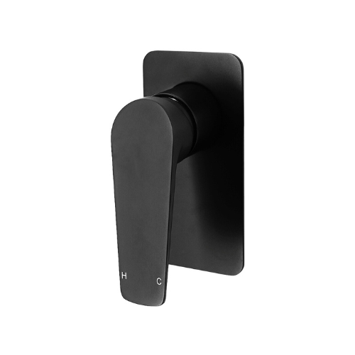Modern National Cascade Shower/Wall Mixer - Matte Black (CAS008BK)