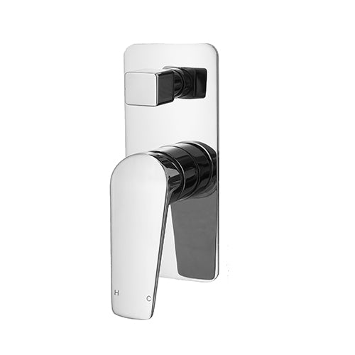 Modern National Cascade Shower Diverter Mixer - Chrome (CAS009)