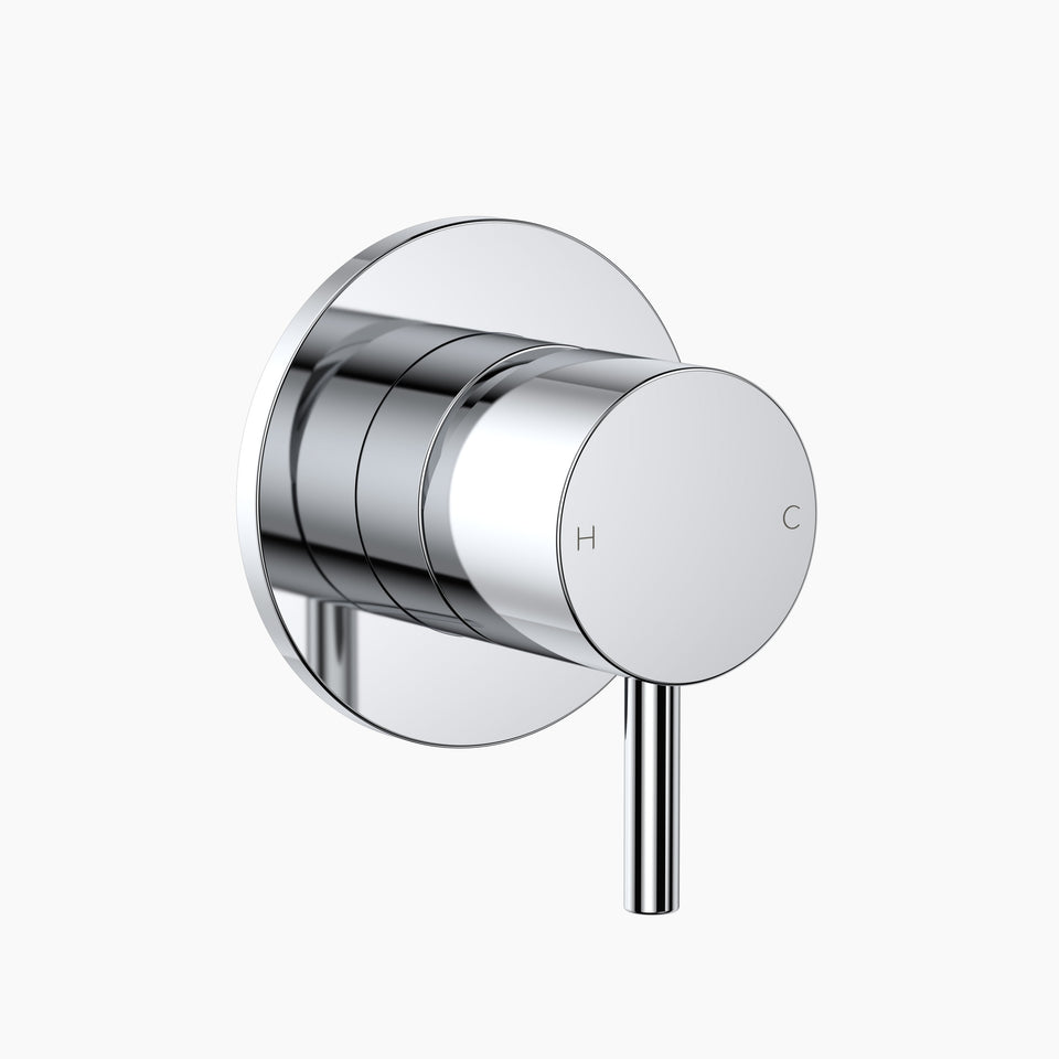 Clark Round Pin Wall Mixer - Lead Free - Chrome (CL10027.CF)