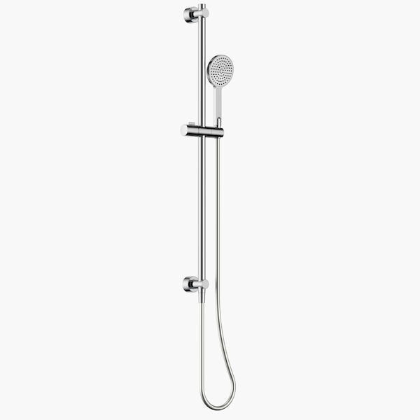 Clark Round Rail Shower (Top Inlet) - Chrome (CL10047.C3A)