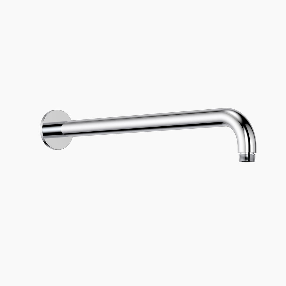 Clark Right Angled Wall Arm 400mm - Chrome (CL10052.C)