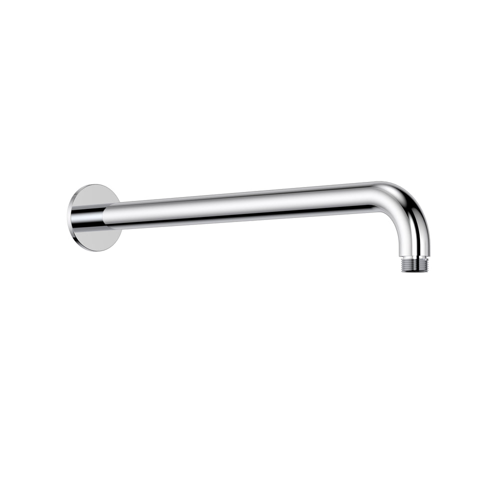 Clark Right Angled Wall Arm 400mm - Chrome (CL10052.C)