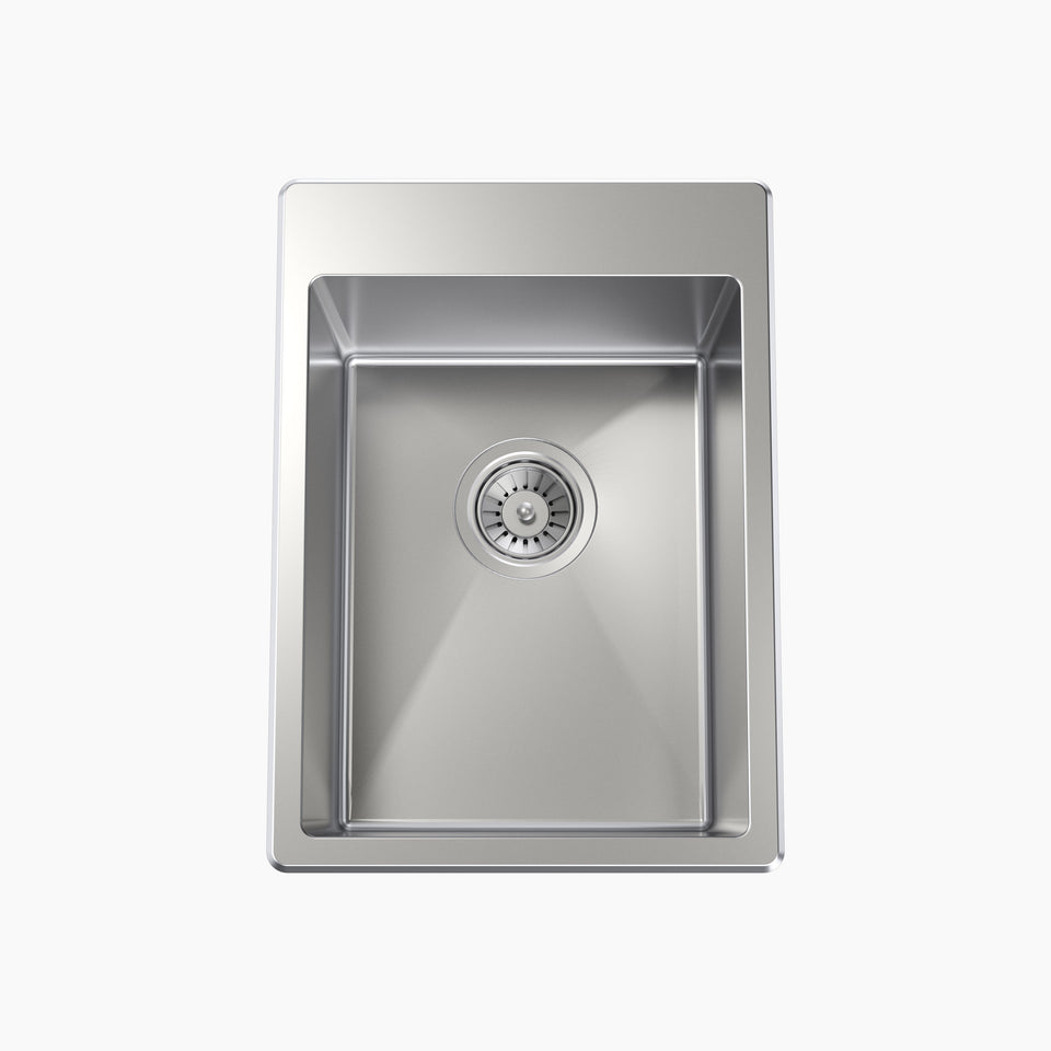 Clark Square 25L Laundry Sink - Stainless Steel (CL20003.0)