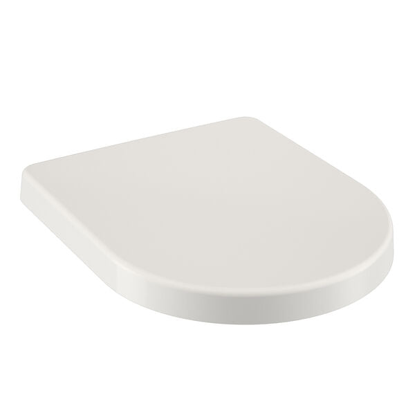 Clark Round High Profile Toilet Seat - White (CL30043.W)