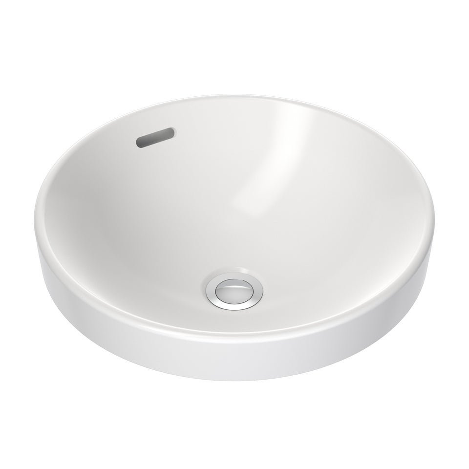Clark Round Inset Basin 350mm - White (CL40014.W0)