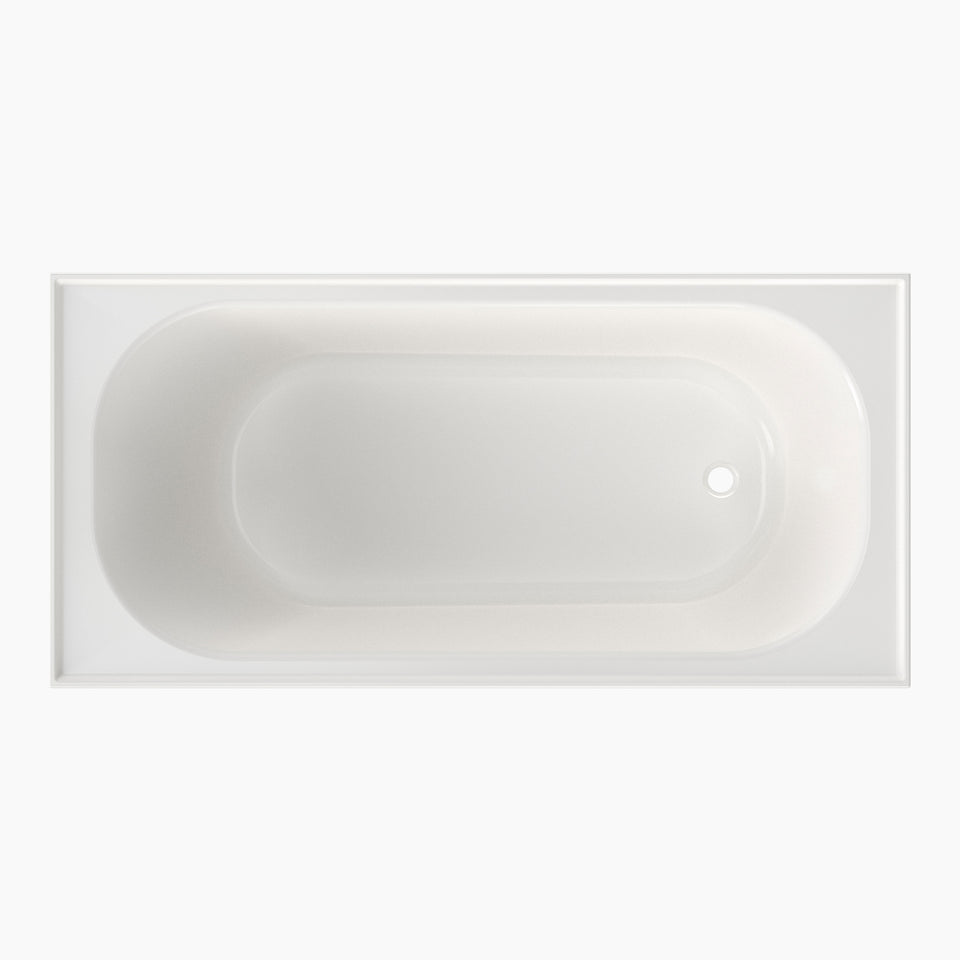 Clark Round Bath 1525mm - White (CL50001.W4TFN)
