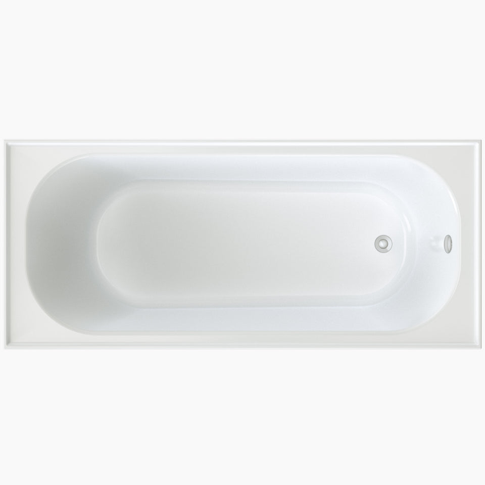 Clark Round Bath 1675mm - White (CL50002.W4TF)