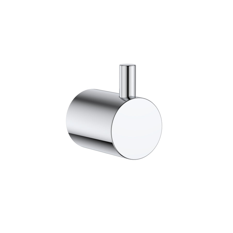 Clark Round Robe Hook - Chrome (CL60017.C)