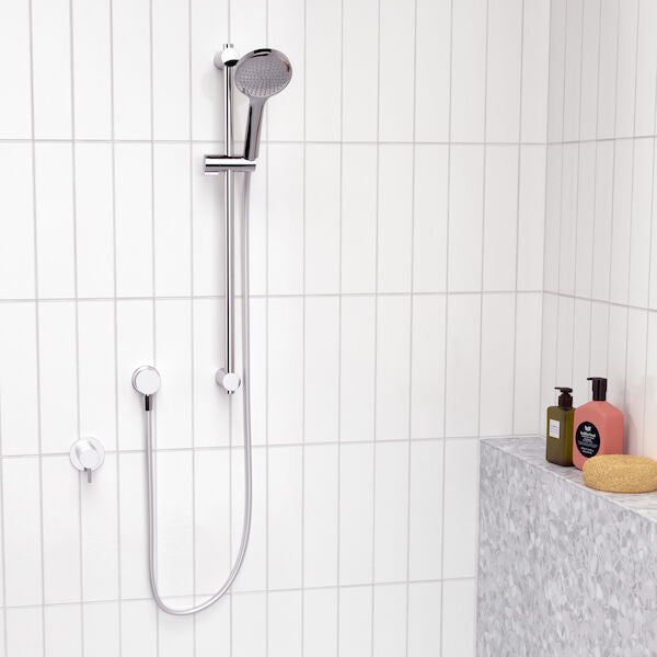 Clark Round II Rail Shower - Chrome (CL10075.C3A)