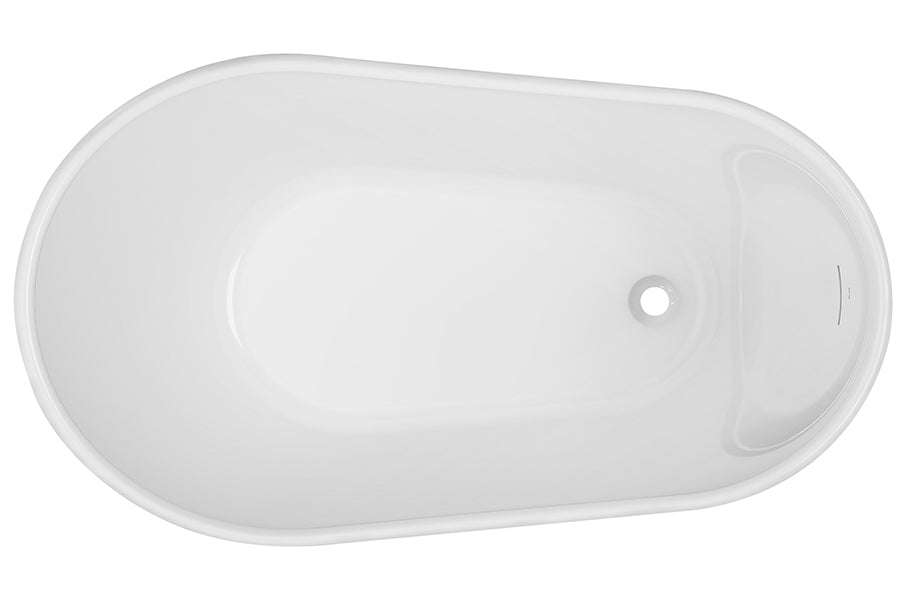 CO1300WIO | Cosmo 1300 Freestanding Bath with Integrated Overflow