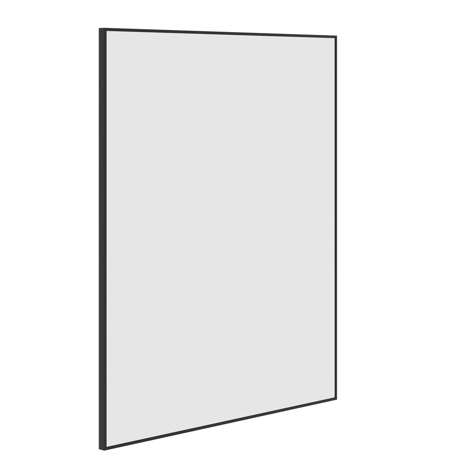 Ablaze CS9075B Rectangular Black Framed Mirror (CS9075B)