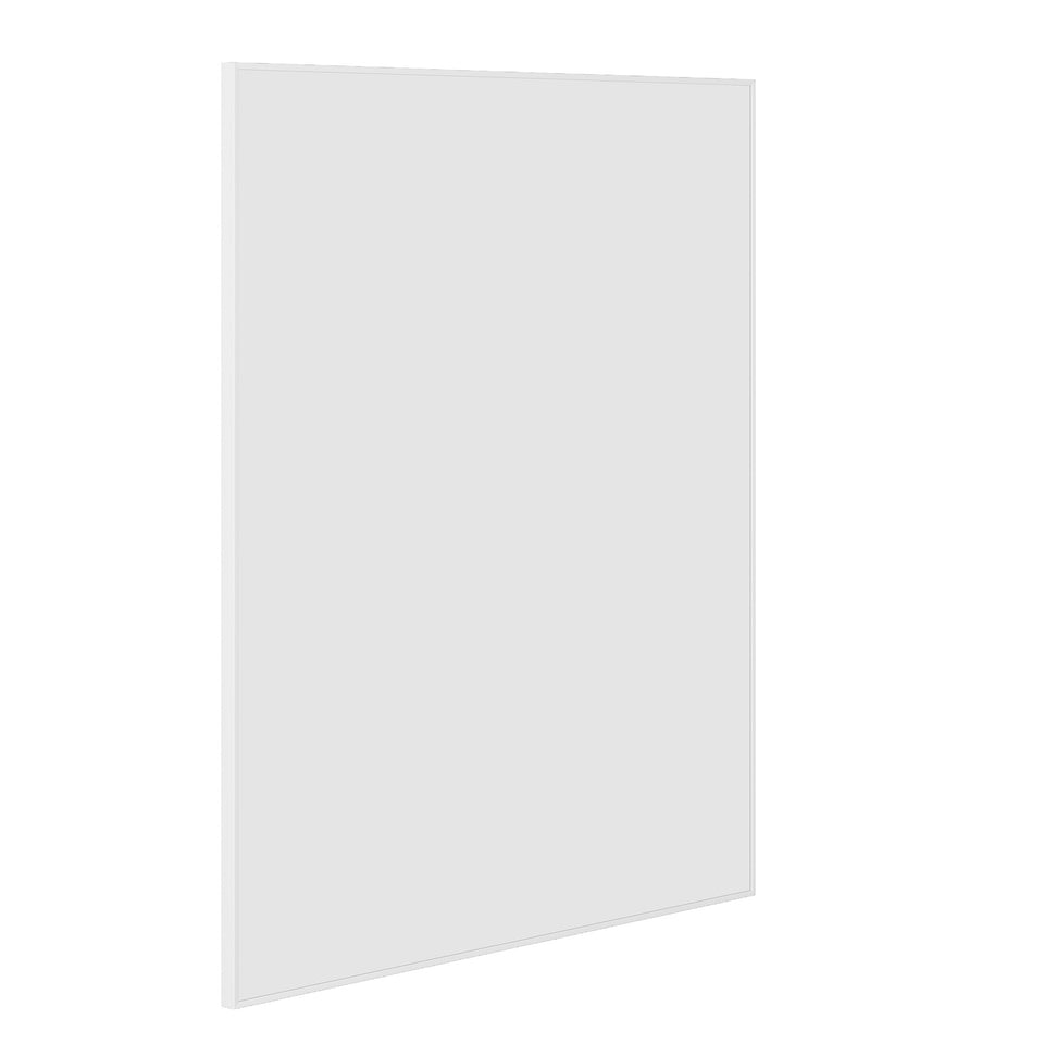 Ablaze CS9075W Rectangular White Framed Mirror (CS9075W)