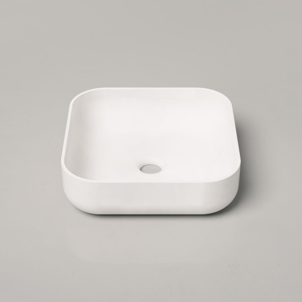 Nood Co Cube Basin - Ivory / Surface (CU1-1-0-IV)