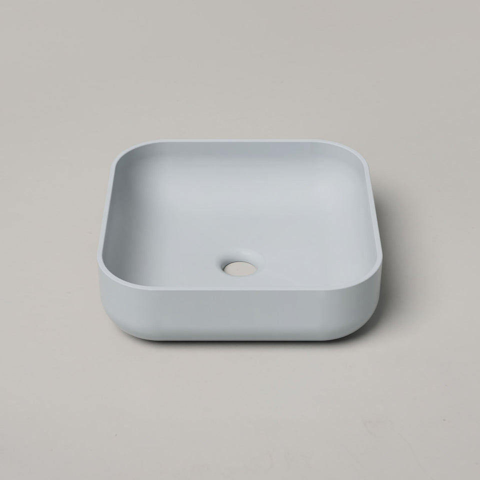 Nood Co Cube Basin - Powder Blue / Surface (CU1-1-0-PO)
