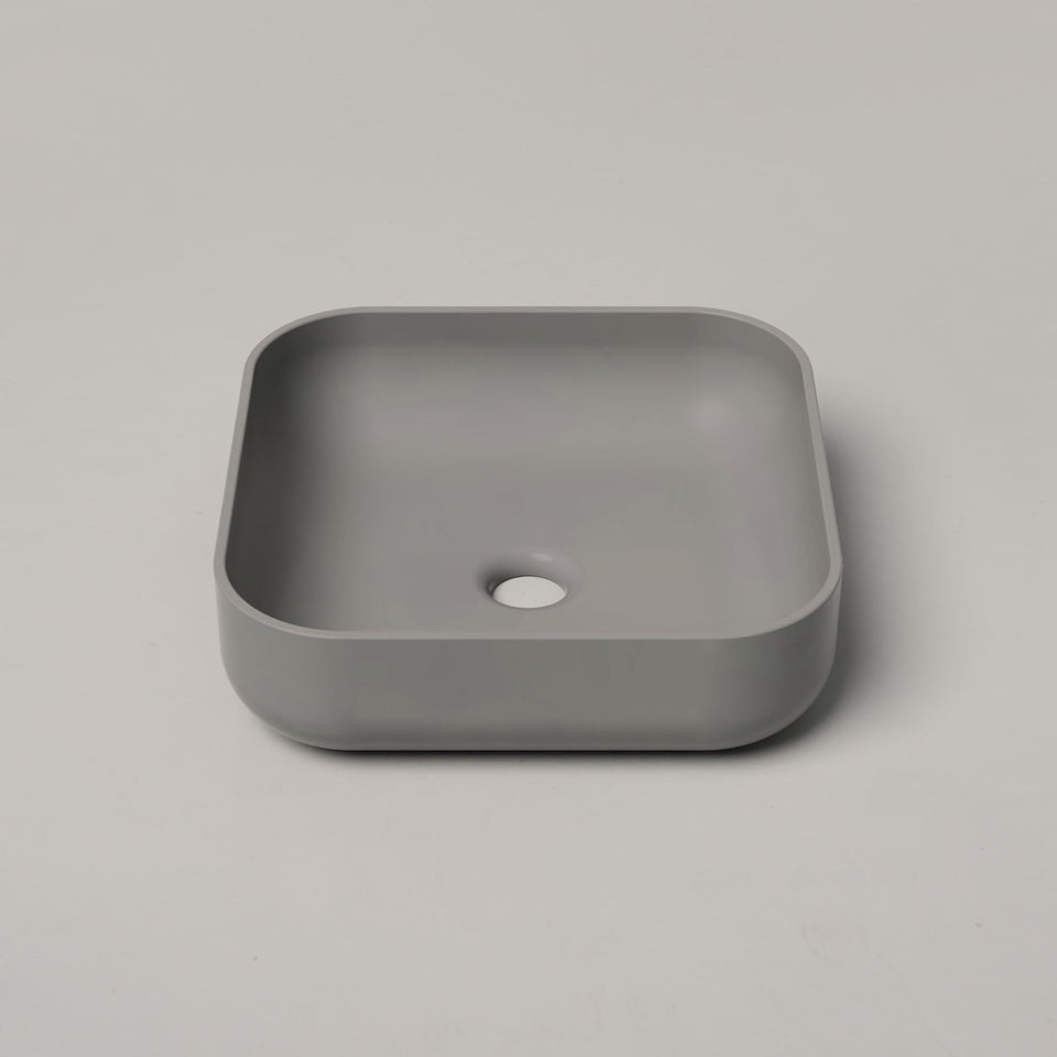Nood Co Cube Basin - Sky Grey / Surface (CU1-1-0-SK)