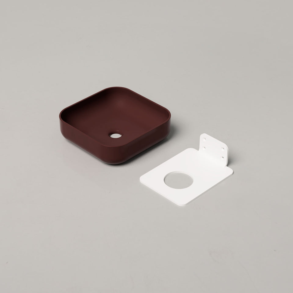 Nood Co Cube Basin - Wall Hung