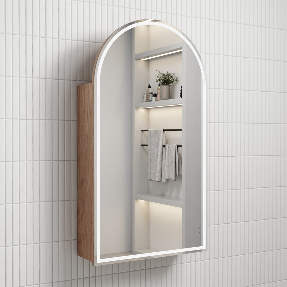 Aulic Canterbury LED Shaving Cabinet Canterbury LED-MIA-1