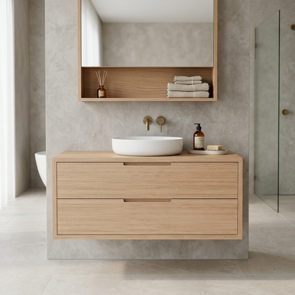 Fifth Avenue Carini Messmate Wall Hung Vanity